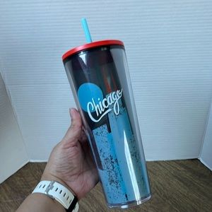 Starbucks Chicago 24oz Venti Cold Cup Tumbler